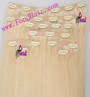 100% Virgiin Remy Hair Cilp In Hair Extension