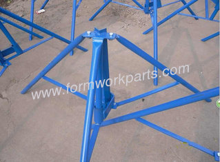 China Folding Tripod and fork head, for holding steel props in slab formwork construction supplier