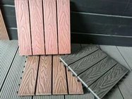 DIY Floor title Outdoor plastic wood flooring  PE composite  DIY flooring, Recyclable wpc DIY flooring