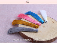 Colorful classical wholesale chinese tassels trimming fringe for bookmark