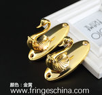 High quality classical customized metal zinc alloy curtain hooks for home decorations
