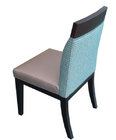 wooden frame fabric/PU dining chair DC-0014