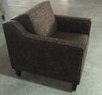 Hotel wooden  fabric upholstery lounge chair ,single sofa LC-0017