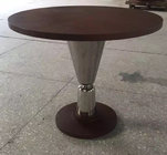 wood top metal base Dining table /activity table for hotel furniture/casegoods DN-0019