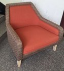 Hotel wooden fabric upholstery lounge chair ,hotel sofa,single sofa LC-0020