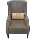 fabric lounge chair,single sofa,hotel sofa,casual chair,antique chair,oak wood sofa/chairLC-0025