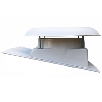 China industrial very strong 20year shell life low noise fiberglass low price FRP roof mounted exhaust fan supplier