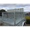 7x5 Heavy Duty Hot Dipped Galvanized Cage Trailer supplier