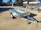 6X4 Hot Dipped Galvanised Single Axle Trailer 750KG supplier