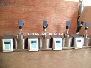 China 4000W Industrial Continuous Flow Ultrasonic Homogenizer Sonicator mixer supplier