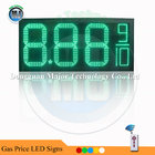 Green Color 12" Wireless RF Control 8.889 Gas Station LED Fuel Price Sign