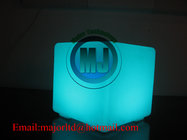 Battery Power Lighting up  Outdoor Waterproof Colors Changing  LED Cube Seat