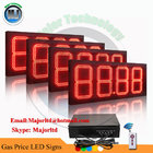 Outdoor 8 inch 4 digits led digital number display for Gas Station