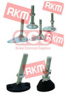 conveyor roller return metal hanging bracket/Track Flow ,Conveyor, recycle trolleyadjustable feet stand with round botto