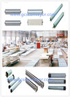 Steel trough roller conveyor line /china guangdong conveyor roller manufacturer