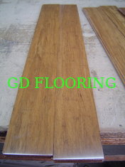 China Carbonized strand woven bamboo flooring with UV lacquer, harder than wood flooring supplier