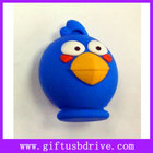 All kinds angry birds shaped rubber usb flash memory with 1G/2G/4G/8G/16G/32G/64G
