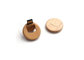 Circular wooden USB pendrive 32G, oem usb flash drive with UDP chip supplier