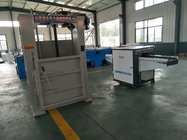 SBT1000 guide screw and gear type baling machine for recycled cotton fiber baler
