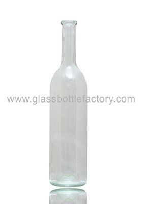 China 750ml Clear Bordeaux Wine Bottle supplier