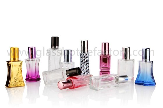 China Colored Perfume Glass Bottles supplier