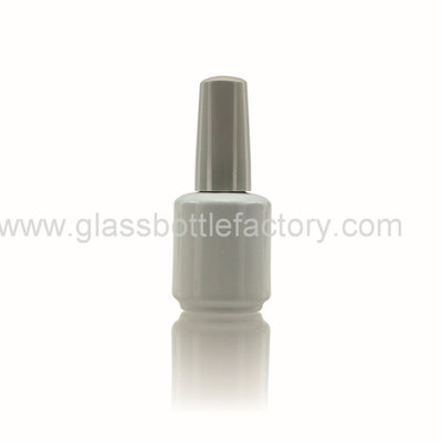 China 10ml Round Glass Nail Polish Bottle supplier