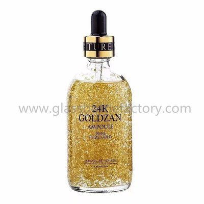 China 2018 Hot selling Items 100ml 24K Glass Dropper Bottle supplier