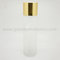15ml,20ml,25ml,30ml,50ml,80ml,100ml,120ml,150ml Cylinder Glass Lotion Bottles &amp; 5g-100g Cosmetic Jars With Gold Lids supplier