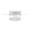 50g Clear/Frost Glass Cream Jar With White Lid supplier
