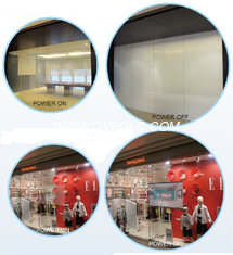 Switchcable smart film screen, laminated smart glass screen, tempered laminated smart glass