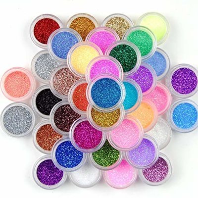 China Wholesale Glitter Multi-color Glitter Powder for DIY Crafts Decoration supplier