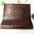 2017 Amazing Bronze Coffee Chunky Glitter PU Leather for Wallpaper Decoration
