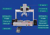 XHL-H8331R Desktop Double Station Double Head Automatic Soldering Machine supplier