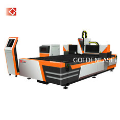 China Golden laser | sheet fiber laser cutting machine GF-1530 open type supplier