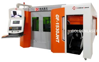 China Golden laser| sheet metal &amp; tube laser cutting machine full cover enclosed GF-1530JHT supplier
