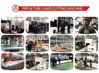 China Golden laser | Diameter 20-300mm round tube laser cutting machine P3080 supplier