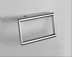 China Towel ring 89805-Square &amp;Brass&amp;Chrome color &amp;matt black color &amp; Bathroom Accessory&amp;fittings&amp;Sanitary Hardware supplier
