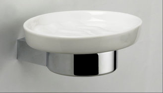 China Soap dish 9802-Square &amp;Brass&amp;Chrome color&amp; Bathroom Accessory&amp;fittings&amp;Sanitary Hardware supplier