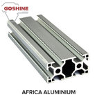 silver white anodized aluminum profile for solar frame/extruded aluminum profile solar panel supplier