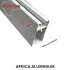 high quality anodized powder coated aluminum extrusion profile U channel aluminium supplier