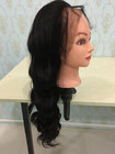 new 360 lace wigs with hair in the middle density 180% 150% 360 lace wigs 4 clips adjustable strips body wave