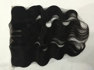 18 inch body wave unprocessed virgin remy natural color natural brazilian peruvian indian lace frontal 13*4 inch