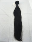 9a grade natural straight natural color unprocessed #1b virgin brazilian human hair weft