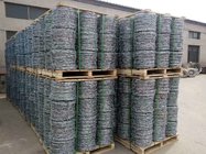 Hot-dipped Galvanized Barbed Wire for protecting of grass boundary, railway, highway, prison, etc.