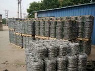 Hot-dipped Galvanized Barbed Wire for protecting of grass boundary, railway, highway, prison.