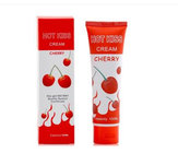 Hot Kiss cream Male Enhancement Cream Edible Fruit Oil Strawberry Flavor Body Lubricants Sex Lube sex cream