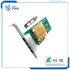 F904T PCIe Gigabit 1000Mbps Quad-Port Copper RJ45 Network Server Adapter with Intel I350AM4 Chipset Controller