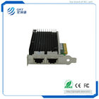 F1002T PCIe 10G  2-Port RJ45 Intel X540 Fibre Optic NIC Network Card for Server Switch