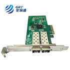 F902E Gigabit 2- Port Fiber Optic PCIe Network Adapter Card with Intel I350 controller