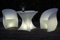 LED table and chair high brightness glowing led furniture